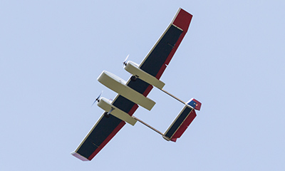 The Sindy aircraft developed at the Institute