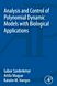 Analysis and Control of Polynomial Dynamic Models with Biological Applications