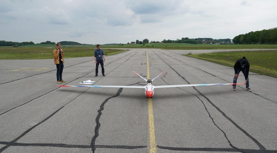 A projekt előzményének tekinthető FLEXOP H2020 projektben elkészült kutatási célú pilóta nélküli repülőgép